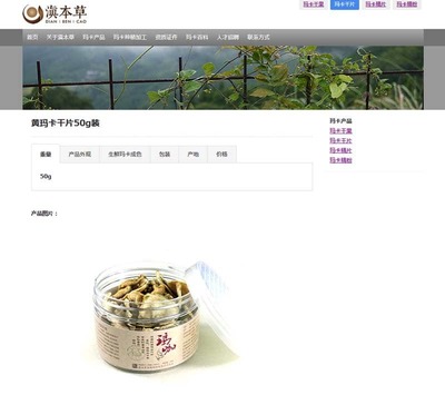 昆明滇本草網站設計